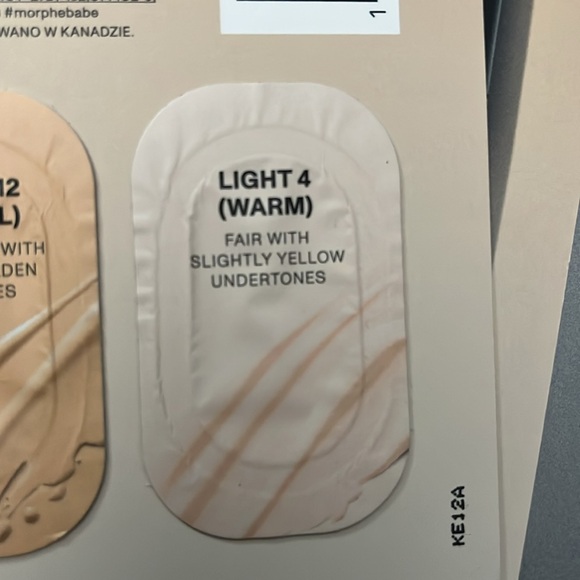 Morphe Filter Effect Soft Radiance Concealer Medium Coverage Sample Card - Picture 6 of 6